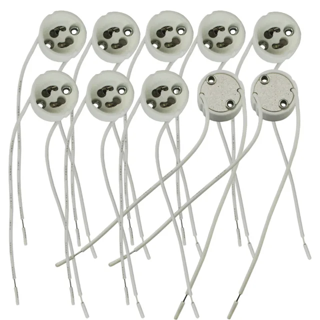 1000pcs/lot 250V 2A T250(VDE) 250V 250W(UL) GU10 lampholder with 12'' 18AWG back connection wire leads
1000pcs/lot 250V 2A T250(VDE) 250V 250W(UL) GU10 lampholder with 12'' 18AWG back connection wire leads
