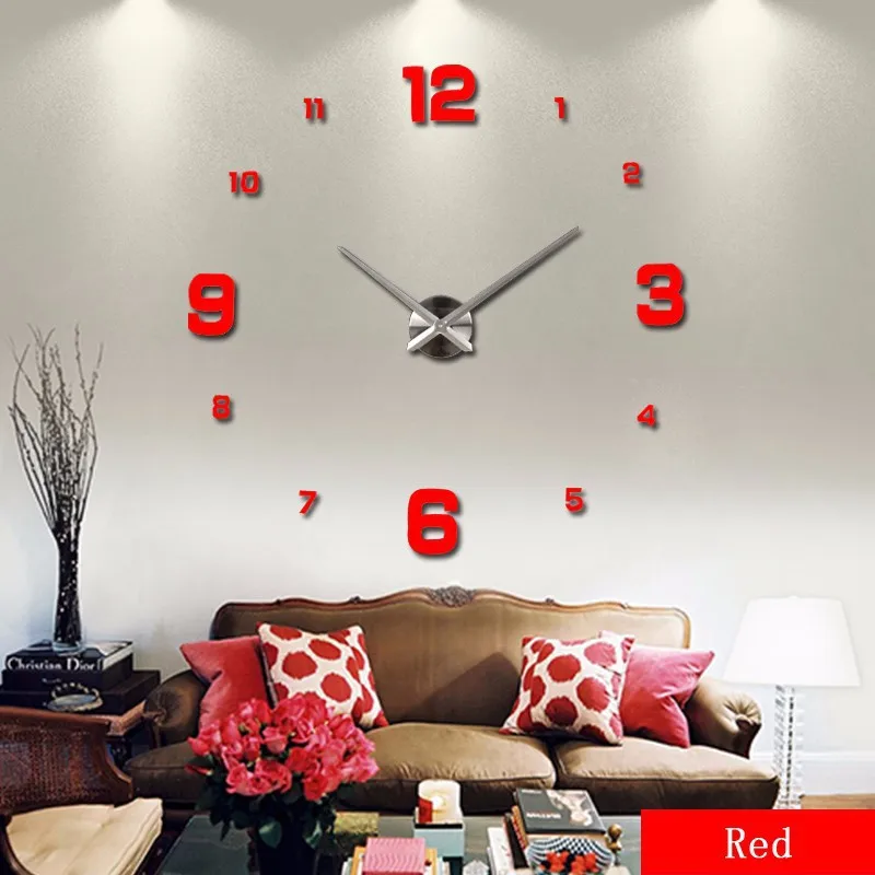 quartz new home decoration acrylic Modern Design Decorative Led Wall Clock 3D DIY big size wall sticker clock modern design
quartz new home decoration acrylic Modern Design Decorative Led Wall Clock 3D DIY big size wall sticker clock modern design