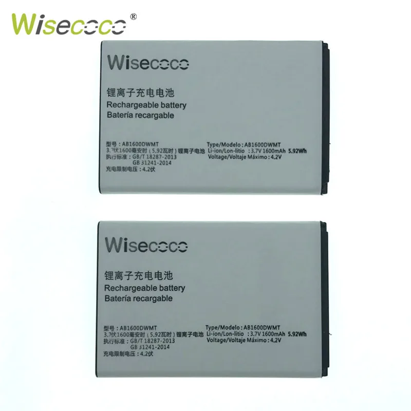 Wisecoco 100% NEW AB1600DWMT/ AB1600DWML Battery For Philips XENIUM S309 CTS309 Replacement Batteries With Tracking Number
Wisecoco 100% NEW AB1600DWMT/ AB1600DWML Battery For Philips XENIUM S309 CTS309 Replacement Batteries With Tracking Number