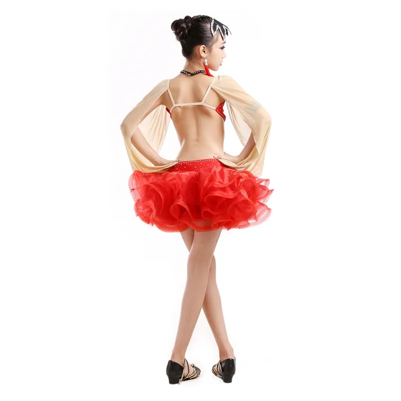 New Adult Child Latin dance costume senior gauze sleeves latin dance dress for women/child latin dance dresses S-4XL
New Adult Child Latin dance costume senior gauze sleeves latin dance dress for women/child latin dance dresses S-4XL
