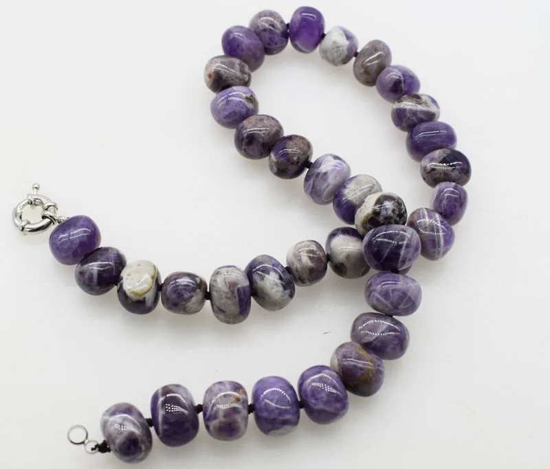 dream veins Amethyst baroque 12-15*10mm necklace 18inch nature wholesale FPPJ xmas gift
dream veins Amethyst baroque 12-15*10mm necklace 18inch nature wholesale FPPJ xmas gift