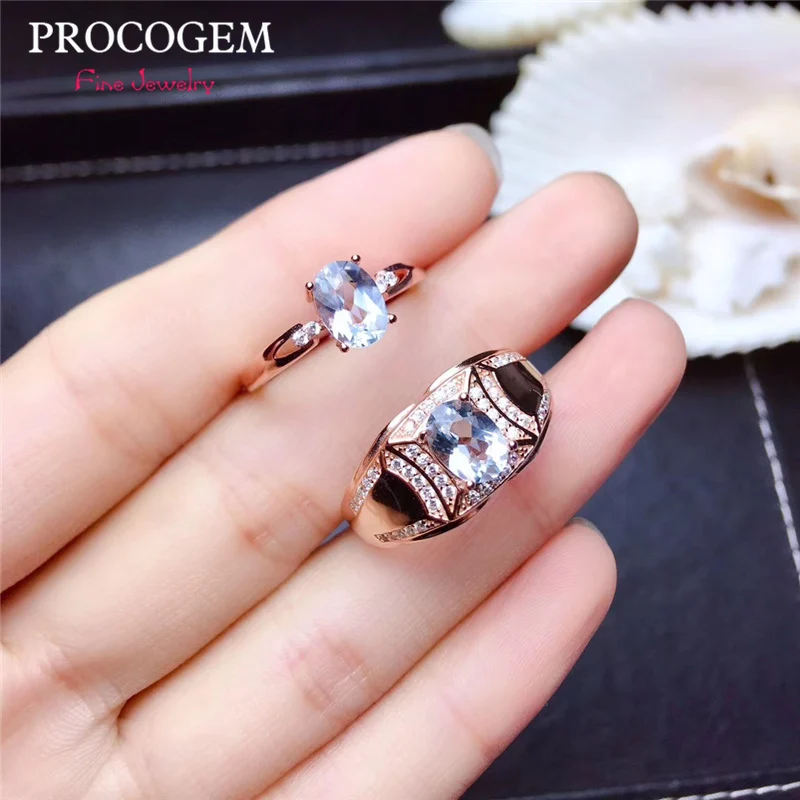 PROCOGEM кольца для мужчин и женщин, Натуральный аквамарин, обручальные кольца для влюбленных, подарки 1,0 карат, настоящие драгоценные камни, се...
PROCOGEM кольца для мужчин и женщин, Натуральный аквамарин, обручальные кольца для влюбленных, подарки 1,0 карат, настоящие драгоценные камни, се...
