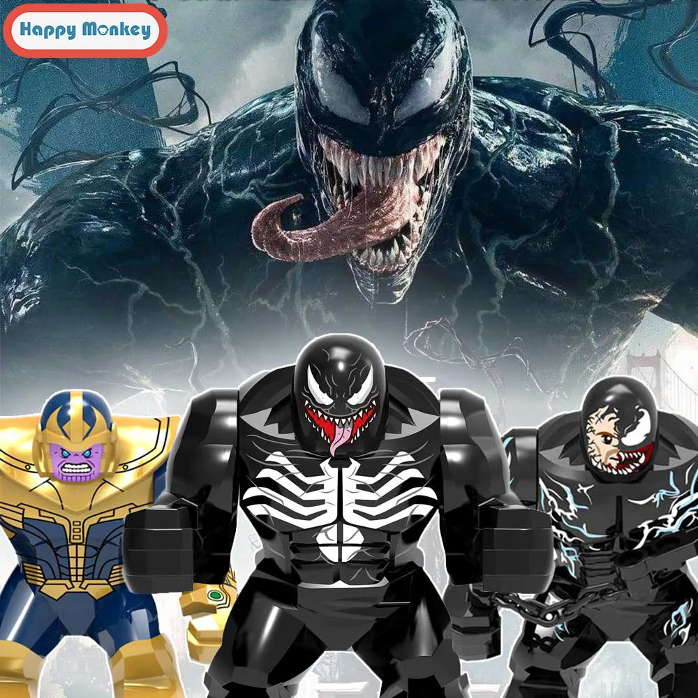 Набор для создания персонажей из фильма Marvel Super Heroes Anti Venom большие строительные