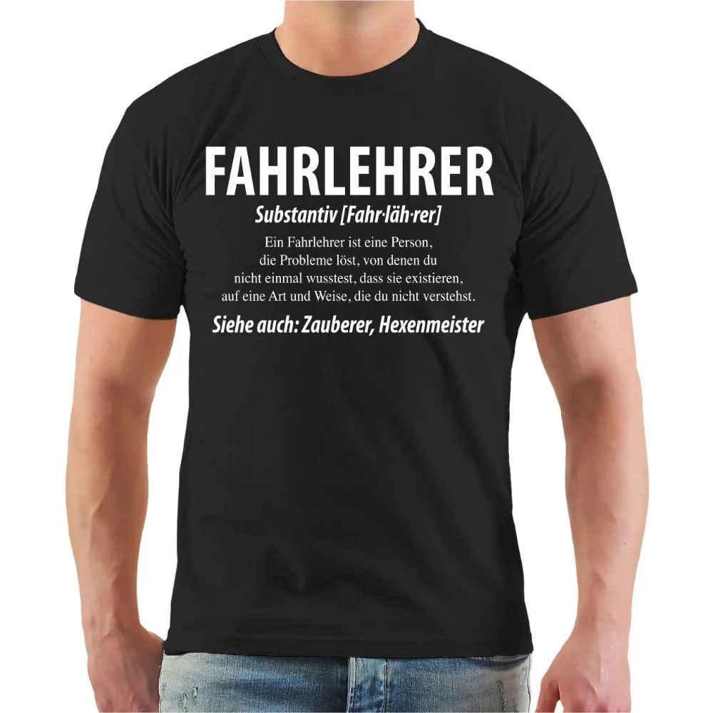 Summer 2019 100% Cotton Normal T-Shirt Fahrlehrer Fahrschule Fuhrerschein Geschenk Geburtstag Lustig Originell hip Hop Clothes
Summer 2019 100% Cotton Normal T-Shirt Fahrlehrer Fahrschule Fuhrerschein Geschenk Geburtstag Lustig Originell hip Hop Clothes