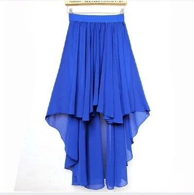 Womens 2016 Summer Style Plus Size 3XS-8XL Maxi Long Empire Waisted Pleated Chiffon High Low Dovetail Skirts Black/White/Khaki
Womens 2016 Summer Style Plus Size 3XS-8XL Maxi Long Empire Waisted Pleated Chiffon High Low Dovetail Skirts Black/White/Khaki