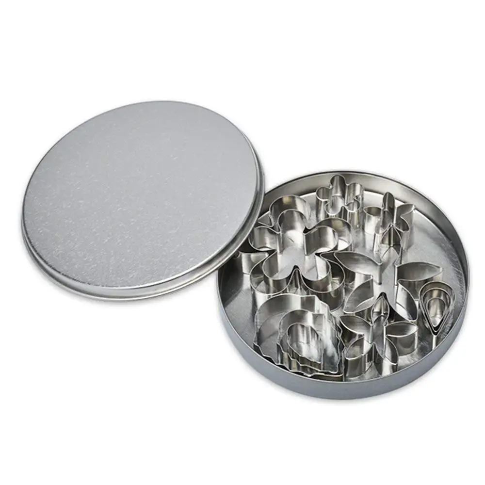 Flower Leaf Cookie Biscuit Cutter Set 12 Small Rose Petal Pastry Donut Cutter Set Calyx Cookie Cutters Baking Leaf Molds
Flower Leaf Cookie Biscuit Cutter Set 12 Small Rose Petal Pastry Donut Cutter Set Calyx Cookie Cutters Baking Leaf Molds