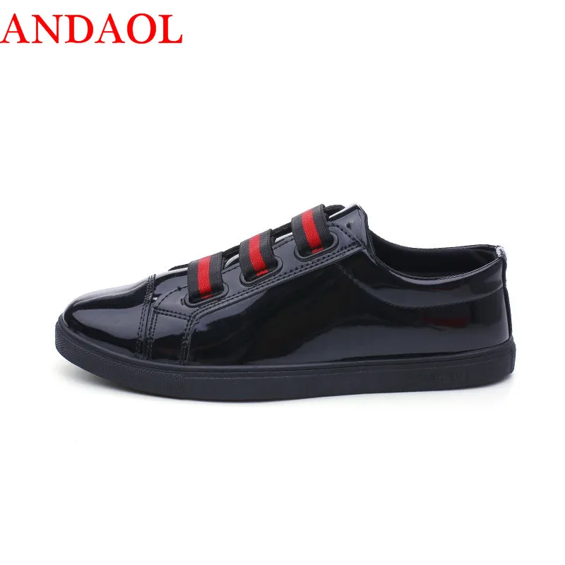 ANDAOL Men's Casual Shoes Top Quality Non-Slip Solid Student Casual Trainers Luxury Brand Lace-Up Men Campus Sneakers Designer
ANDAOL Men's Casual Shoes Top Quality Non-Slip Solid Student Casual Trainers Luxury Brand Lace-Up Men Campus Sneakers Designer