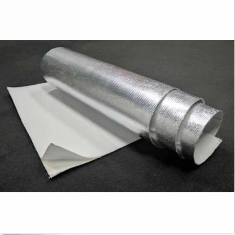 Mayitr 1pc 12"x24" Heat Shield Barrier Heat Reflective Adhesive Backed Aluminum Fiberglass Cloth with PSA
Mayitr 1pc 12"x24" Heat Shield Barrier Heat Reflective Adhesive Backed Aluminum Fiberglass Cloth with PSA