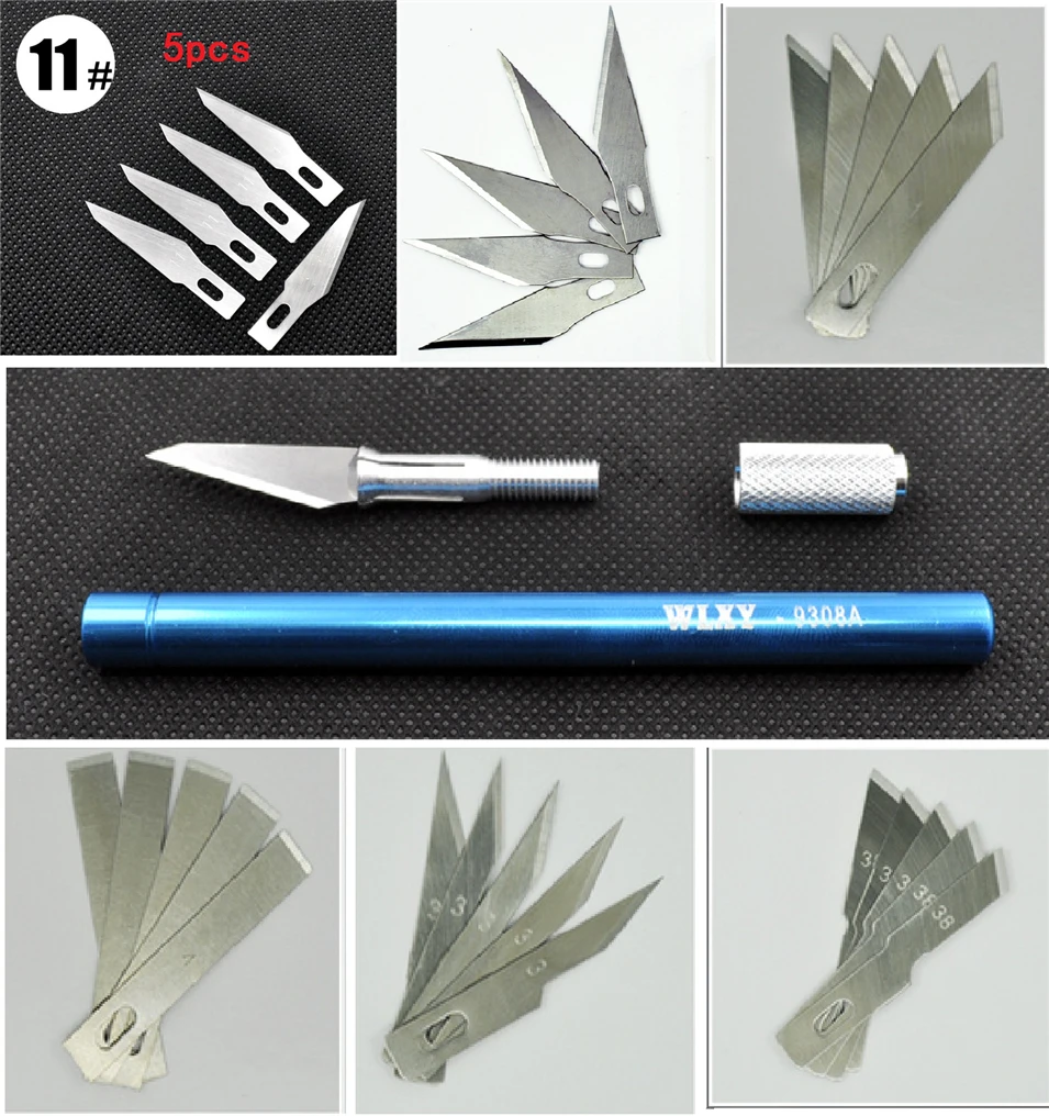 31 Blades+Wl-9308 Knife handle Wood Carving Tools Fruit Food Craft Sculpture Engraving Knife Scalpel DIY Cutting Tool PCB Repair
31 Blades+Wl-9308 Knife handle Wood Carving Tools Fruit Food Craft Sculpture Engraving Knife Scalpel DIY Cutting Tool PCB Repair