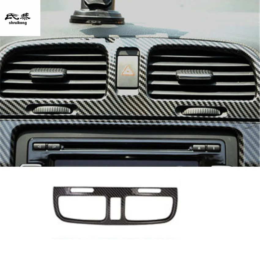 1PC Car Stickers ABS Carbon Fiber Grain Central Control Air Conditioning Outlet Cover for 2009-2013 Volkswagen VW Golf 6 MK6
1PC Car Stickers ABS Carbon Fiber Grain Central Control Air Conditioning Outlet Cover for 2009-2013 Volkswagen VW Golf 6 MK6