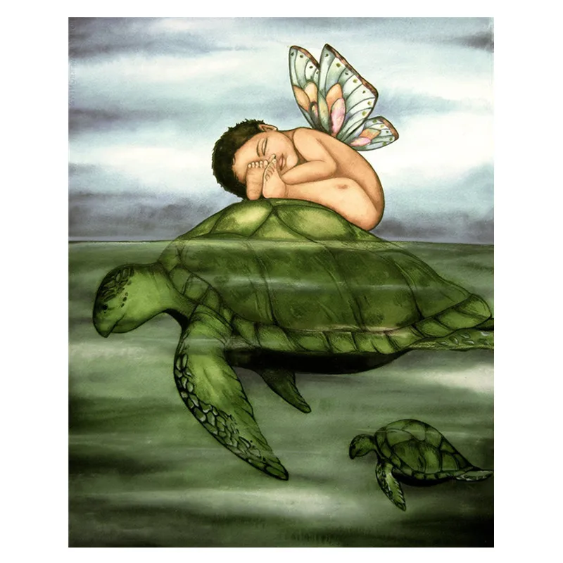 Diamond Embroidery 5D Round Diamond Painting,fantasy,Turtle and baby,Cross Stitch Square Full Mosaic Needlework Home Decoration
Diamond Embroidery 5D Round Diamond Painting,fantasy,Turtle and baby,Cross Stitch Square Full Mosaic Needlework Home Decoration