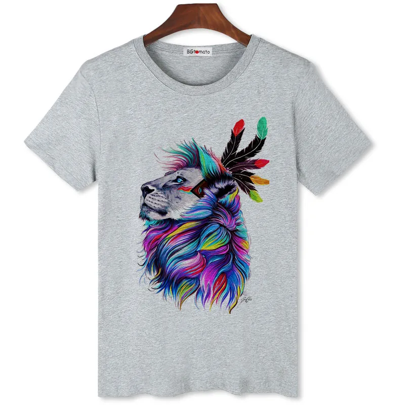 BGtomato T shirt colorful lion creative shirt mens beautiful t-shirt summer fashion anime shirt cheap sale
BGtomato T shirt colorful lion creative shirt mens beautiful t-shirt summer fashion anime shirt cheap sale