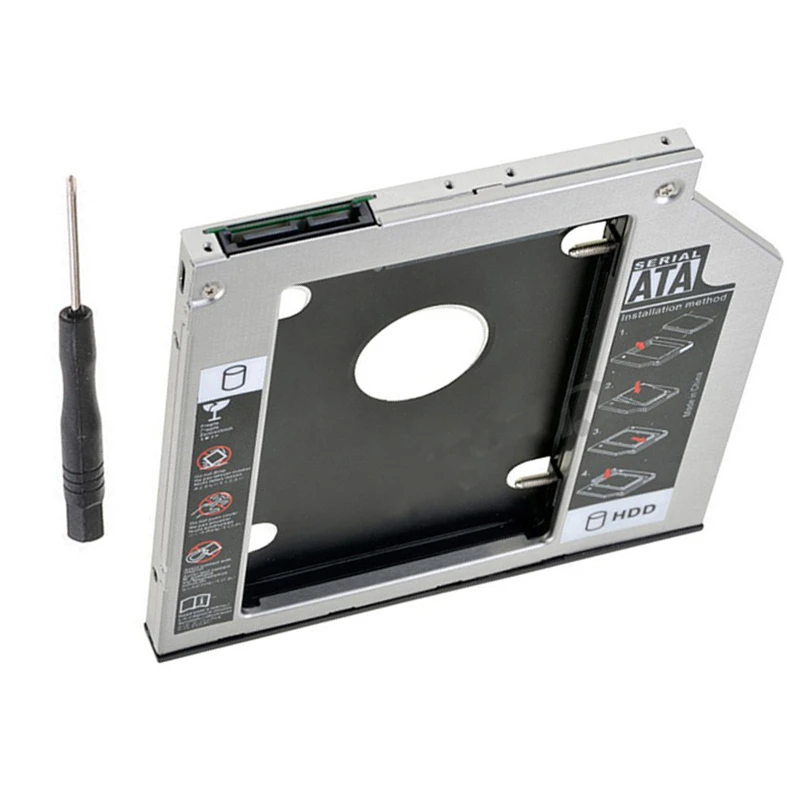 12 7 мм SATA 2nd SSD HDD Caddy для Acer Aspire 5742g 5742z жесткий диск Caddy|Жёсткие диски и боксы HDD| |