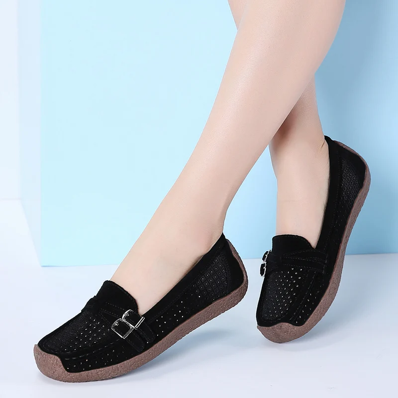 Spring Women Ballet Flats Shoes Woman Slip On Loafers Cutout Genuine Leather Casual Shoes Plus Size Ladies Oxford Shoes WSH3348
Spring Women Ballet Flats Shoes Woman Slip On Loafers Cutout Genuine Leather Casual Shoes Plus Size Ladies Oxford Shoes WSH3348