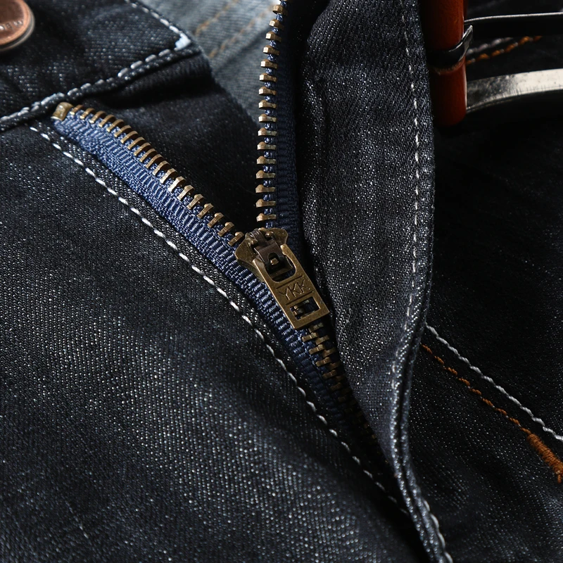 Мужские джинсовые шорты Новинка лета 2020 тонкие эластичные облегающие брендовая