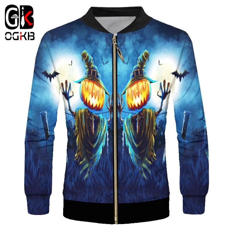 OGKB Man Of Straw Tops New 3D Printed Lovely Pumpkin Halloween Trend Bat Big Size 5XL Garment Men's Winter Skulls Zip Jacket
OGKB Man Of Straw Tops New 3D Printed Lovely Pumpkin Halloween Trend Bat Big Size 5XL Garment Men's Winter Skulls Zip Jacket