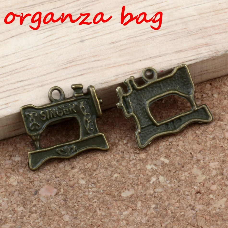 Sewing machine Charms Pendants 20Pcs/ lots 20x18mm Antique bronze Alloy ewelry DIY Fit Bracelets Necklace Earrings A-308
Sewing machine Charms Pendants 20Pcs/ lots 20x18mm Antique bronze Alloy ewelry DIY Fit Bracelets Necklace Earrings A-308