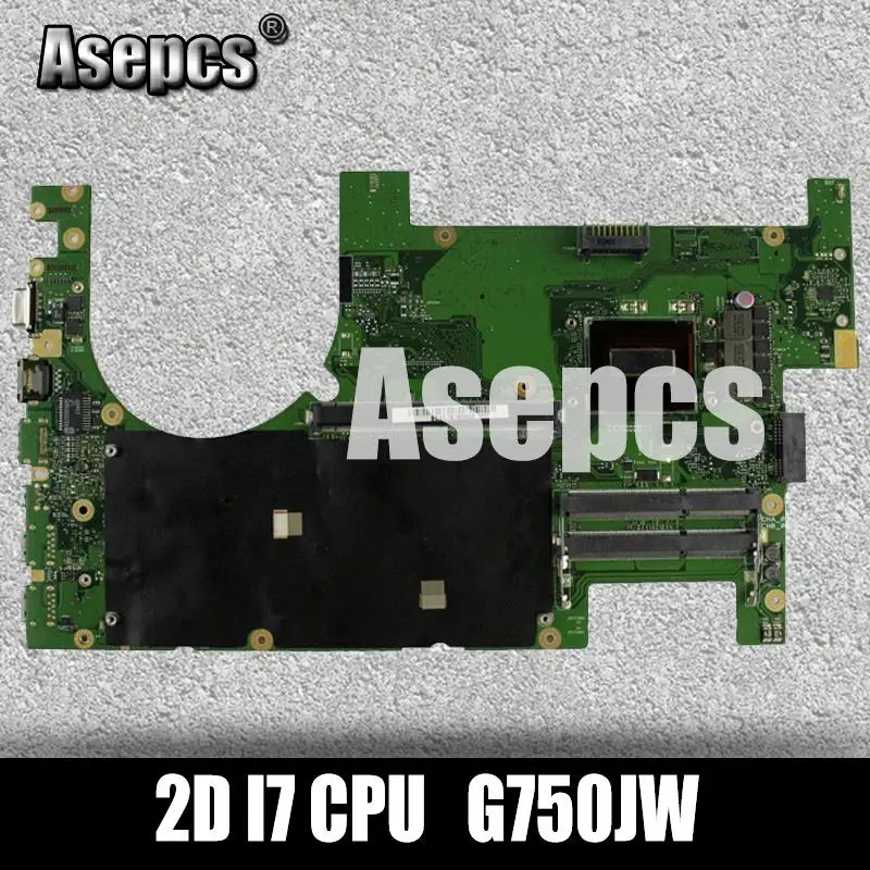 Asepcs G750JW материнская плата для ноутбука For Asus G750JH G750JX G750J G750 тестовая оригинальная