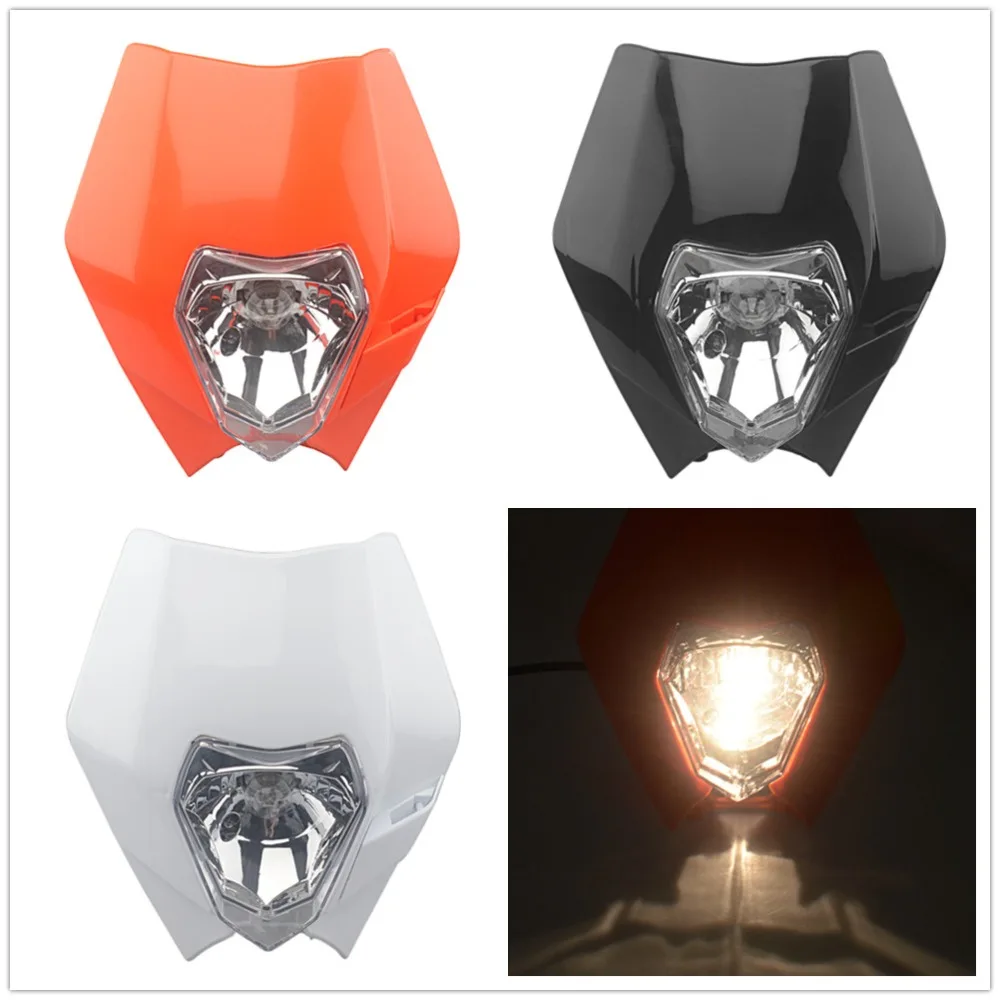 White/Orange MX Dirt Bike 12V 35W Enduro Head Light for EXC XC SCF for Yamaha WR TTR 250R 250L 450F Headlight
White/Orange MX Dirt Bike 12V 35W Enduro Head Light for EXC XC SCF for Yamaha WR TTR 250R 250L 450F Headlight