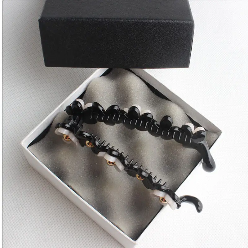 Women Pearl Rhinestone Flower Banana Hair Claws for Lady Adult Hair Combs Fashion Elegant Party Barrettes Hair Accessories
Women Pearl Rhinestone Flower Banana Hair Claws for Lady Adult Hair Combs Fashion Elegant Party Barrettes Hair Accessories