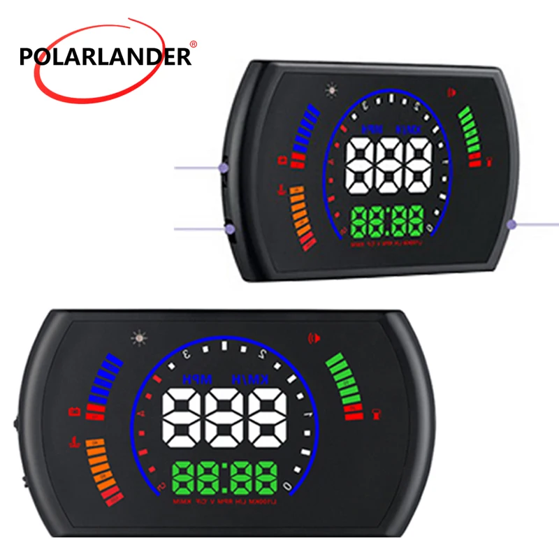 5.8'' Speedometer Head Up Display Driving Data Car HUD OBD2 Windscreen Projector
5.8'' Speedometer Head Up Display Driving Data Car HUD OBD2 Windscreen Projector