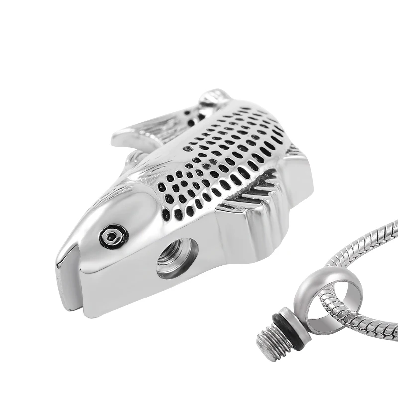 Fish Cremation Urn Pendant Pets Urn Cremation Keepsake Pendant Hold Ashes Funeral Casket 20'' Snake Chain
Fish Cremation Urn Pendant Pets Urn Cremation Keepsake Pendant Hold Ashes Funeral Casket 20'' Snake Chain