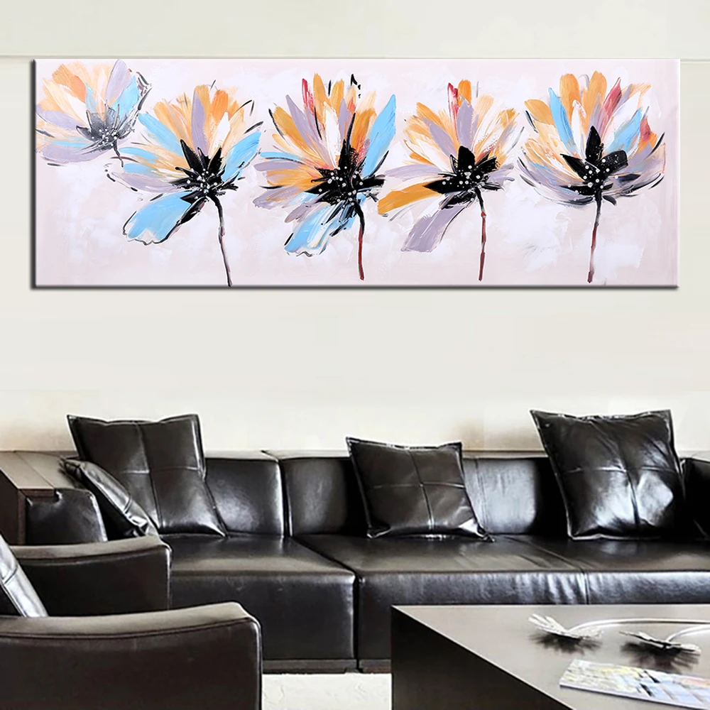 Wall Art Oil Painting Hand Painted Flowers Modern Wall Decorative Canvas Art Picture for living room Home Decor No Framed
Wall Art Oil Painting Hand Painted Flowers Modern Wall Decorative Canvas Art Picture for living room Home Decor No Framed