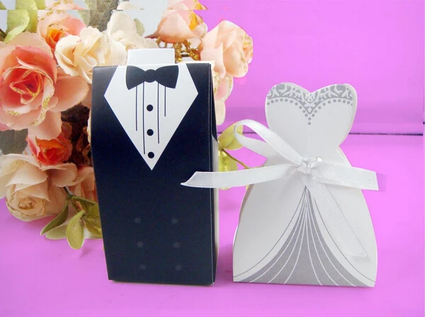 Free Shipping 100pcs/lot Promotion Creative Bride & Groom Wedding Party Candy Boxes Noble and Elegant Style White & Black Color
Free Shipping 100pcs/lot Promotion Creative Bride & Groom Wedding Party Candy Boxes Noble and Elegant Style White & Black Color