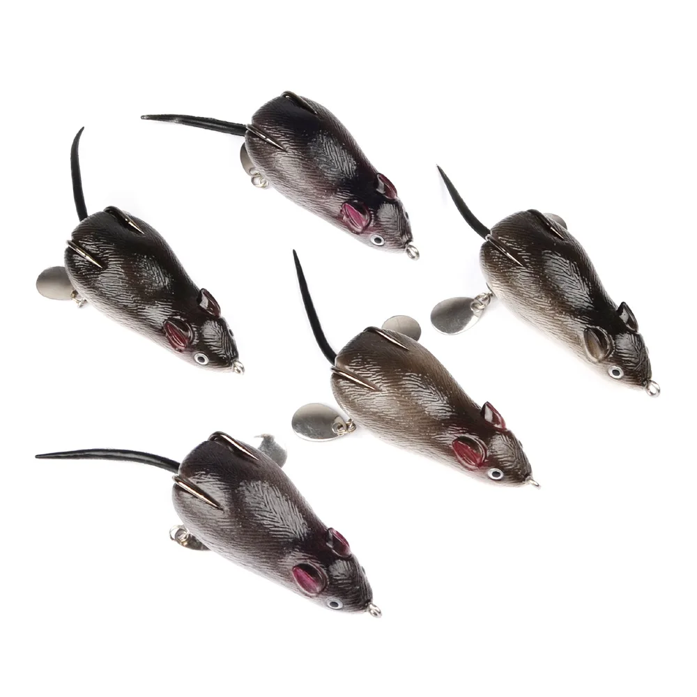1Pcs mouse Lure 7cm 17.4g Fishing Lures Treble Hooks Top water Ray Frog Artificial Crank Strong Artificial Soft Bait QW009
1Pcs mouse Lure 7cm 17.4g Fishing Lures Treble Hooks Top water Ray Frog Artificial Crank Strong Artificial Soft Bait QW009