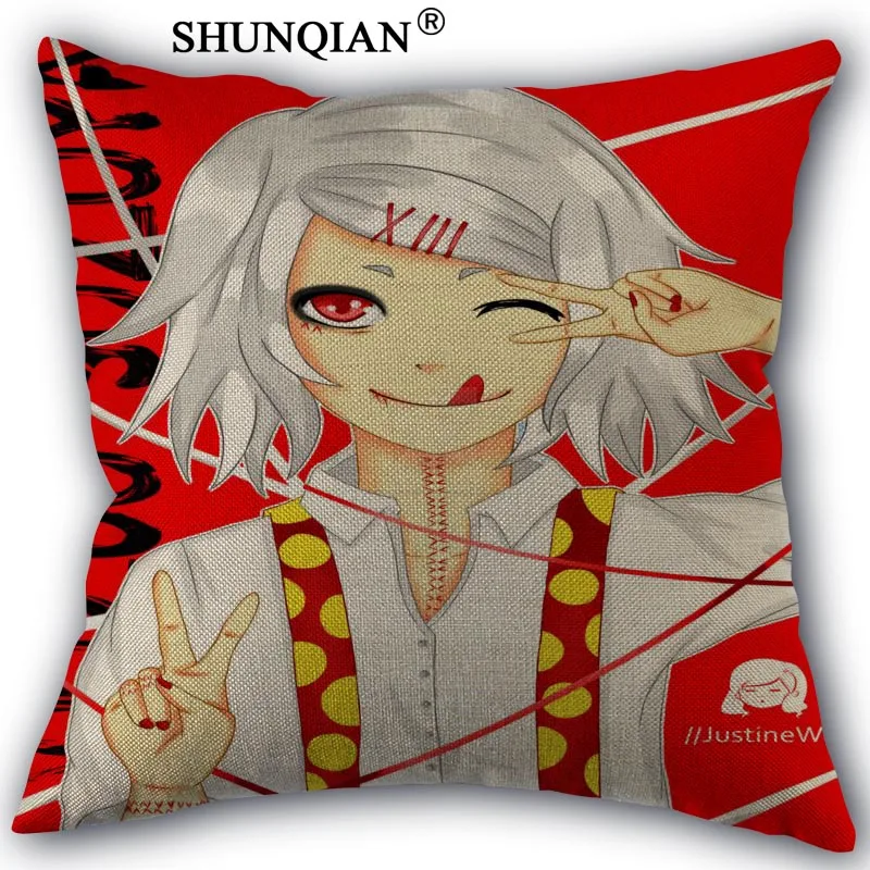 tokyo ghoul Pillow Case personality custom print Decorative cotton linen Pillow Cover 45x45cm one side A1017
tokyo ghoul Pillow Case personality custom print Decorative cotton linen Pillow Cover 45x45cm one side A1017