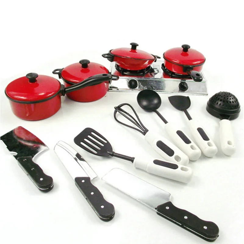 Kitchen Toys 13 Pieces Set Play Toys For Children Girls Pan Spoon Scrambler Liquefied Cooking Stove Kids Kitchen Toys Plastic
Kitchen Toys 13 Pieces Set Play Toys For Children Girls Pan Spoon Scrambler Liquefied Cooking Stove Kids Kitchen Toys Plastic