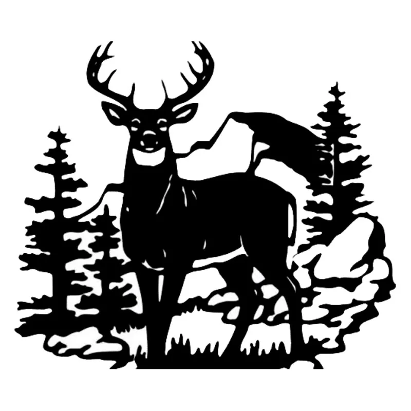 35.6*30.8CM Fashion Deer Wild Animal Vinyl Car Stickers Hunting Car Styling Door Decal Black/Silver C9-1816
35.6*30.8CM Fashion Deer Wild Animal Vinyl Car Stickers Hunting Car Styling Door Decal Black/Silver C9-1816