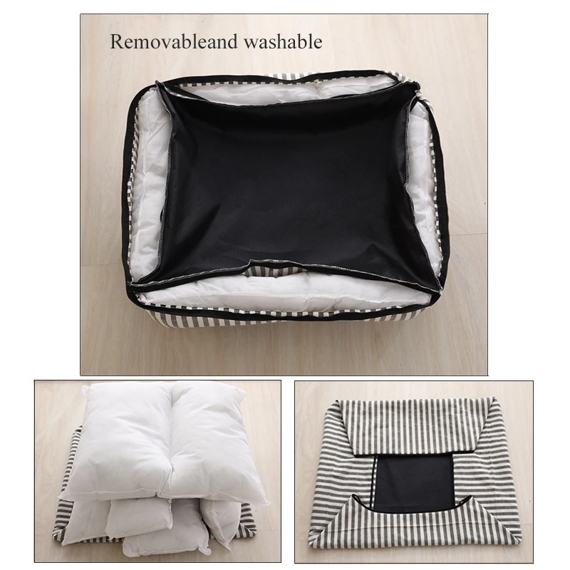 Dog Beds For Medium Dogs Removable Dog Cushion Plus Cat Beds Striped Universal Pet Bed Mat Soft Cotton Padded Pet Supplies
Dog Beds For Medium Dogs Removable Dog Cushion Plus Cat Beds Striped Universal Pet Bed Mat Soft Cotton Padded Pet Supplies