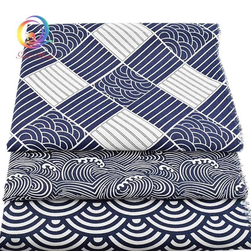 Haisen Wave pattern Cotton Linen Fabrics For Quilting,Sewing,Sofa,Curtain,Cushion,Furniture Cover Decoration Material 145x50cm
Haisen Wave pattern Cotton Linen Fabrics For Quilting,Sewing,Sofa,Curtain,Cushion,Furniture Cover Decoration Material 145x50cm