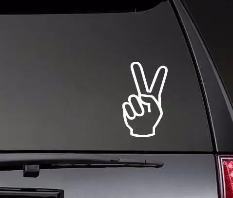 Peace Sign Car Body Stickers Window Door Decal Funny Top Quality Waterproof ZP0219
Peace Sign Car Body Stickers Window Door Decal Funny Top Quality Waterproof ZP0219