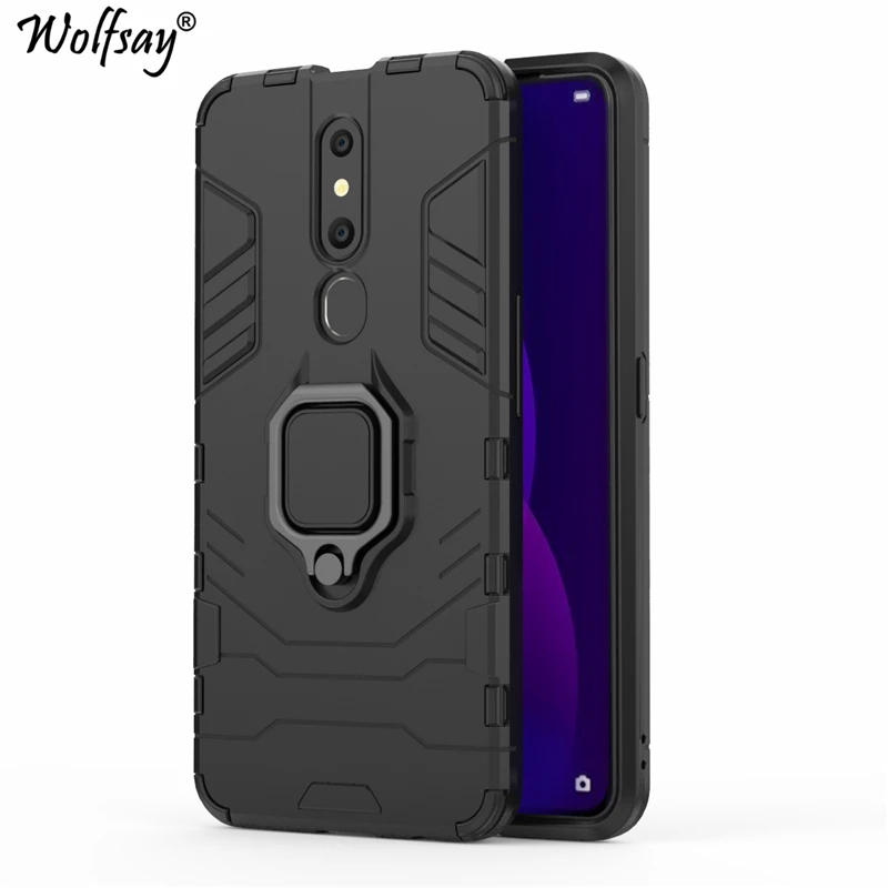 Wolfsay For OPPO F11 Pro Case, F11 Pro Car Holder Armor Cases Hard PC & Soft Silicone Cover for OPPO F11 Pro CPH1969 With Magnet
Wolfsay For OPPO F11 Pro Case, F11 Pro Car Holder Armor Cases Hard PC & Soft Silicone Cover for OPPO F11 Pro CPH1969 With Magnet