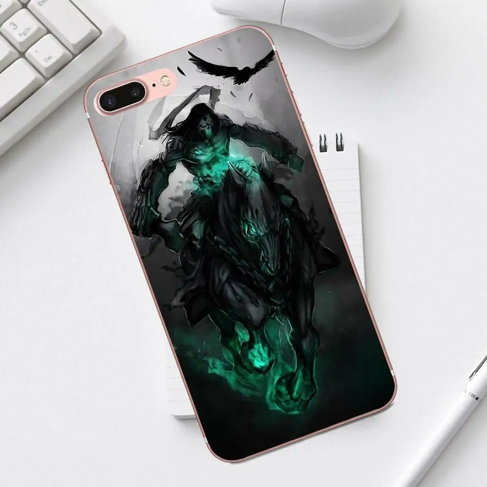 Qdowpz Darksiders 2 для Galaxy Alpha Core Prime Note 4 5 8 S3 S4 S5 S6 S7 S8 S9 mini edge Plus TPU мягкий чехол телефона |