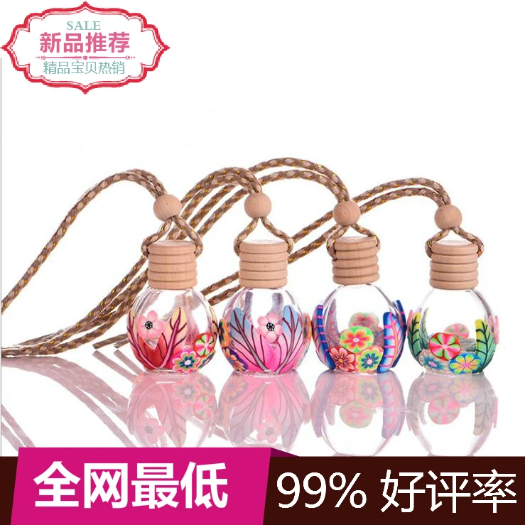 100pcs/lot 15ml Polymer Clay Pendant Car Hanging Small Colored Ball Perfume Empty Bottle
100pcs/lot 15ml Polymer Clay Pendant Car Hanging Small Colored Ball Perfume Empty Bottle
