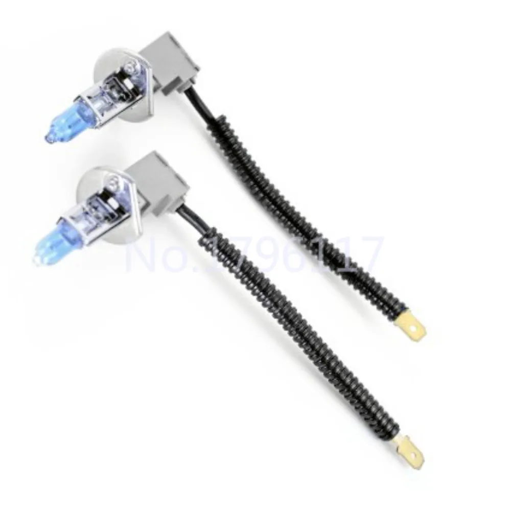 2x H1 DC 12V 100W Xenon 5500K Super White Car Head Light Fog Lamp Bulbs & Heat proof ceramic plug & heavy duty wiring connection
2x H1 DC 12V 100W Xenon 5500K Super White Car Head Light Fog Lamp Bulbs & Heat proof ceramic plug & heavy duty wiring connection