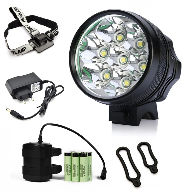 Светильник фонарь 7x CREE XM-L T6, светодиодный велосипедный фонарь 8400 люмен, фонасветильник для рыбалки 9600 мАч, водонепроницаемый батарейный отс...
Светильник фонарь 7x CREE XM-L T6, светодиодный велосипедный фонарь 8400 люмен, фонасветильник для рыбалки 9600 мАч, водонепроницаемый батарейный отс...