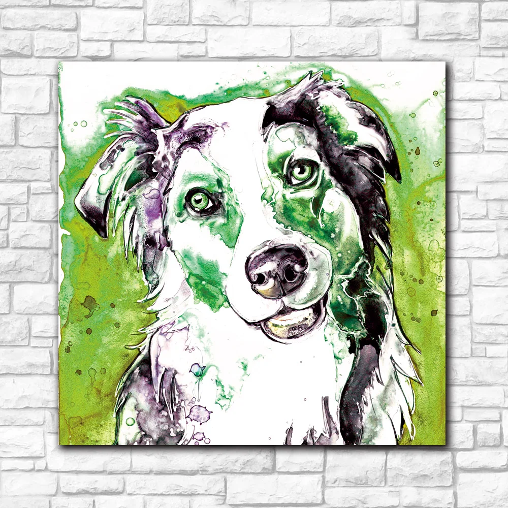 Fashion Oil Painting Collie Dog II Painting Home Decor On Canvas Modern Wall Art Canvas Print Poster Canvas Painting Unframed
Fashion Oil Painting Collie Dog II Painting Home Decor On Canvas Modern Wall Art Canvas Print Poster Canvas Painting Unframed