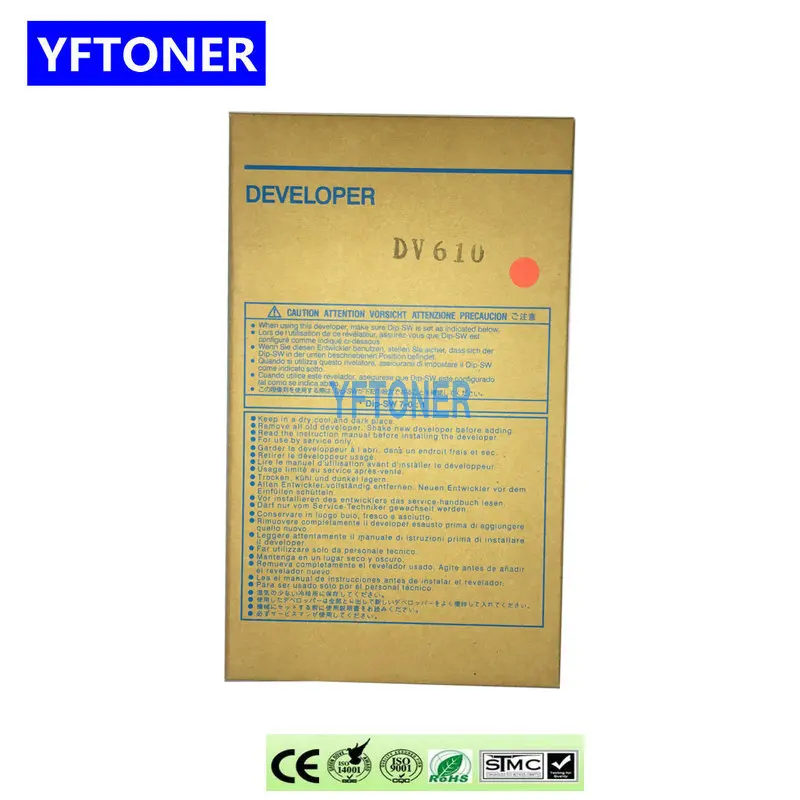 YFTONER DV610 Разработчик для Minolta C6501 C6500 6000 7000 барабанная установка OPC барабан |