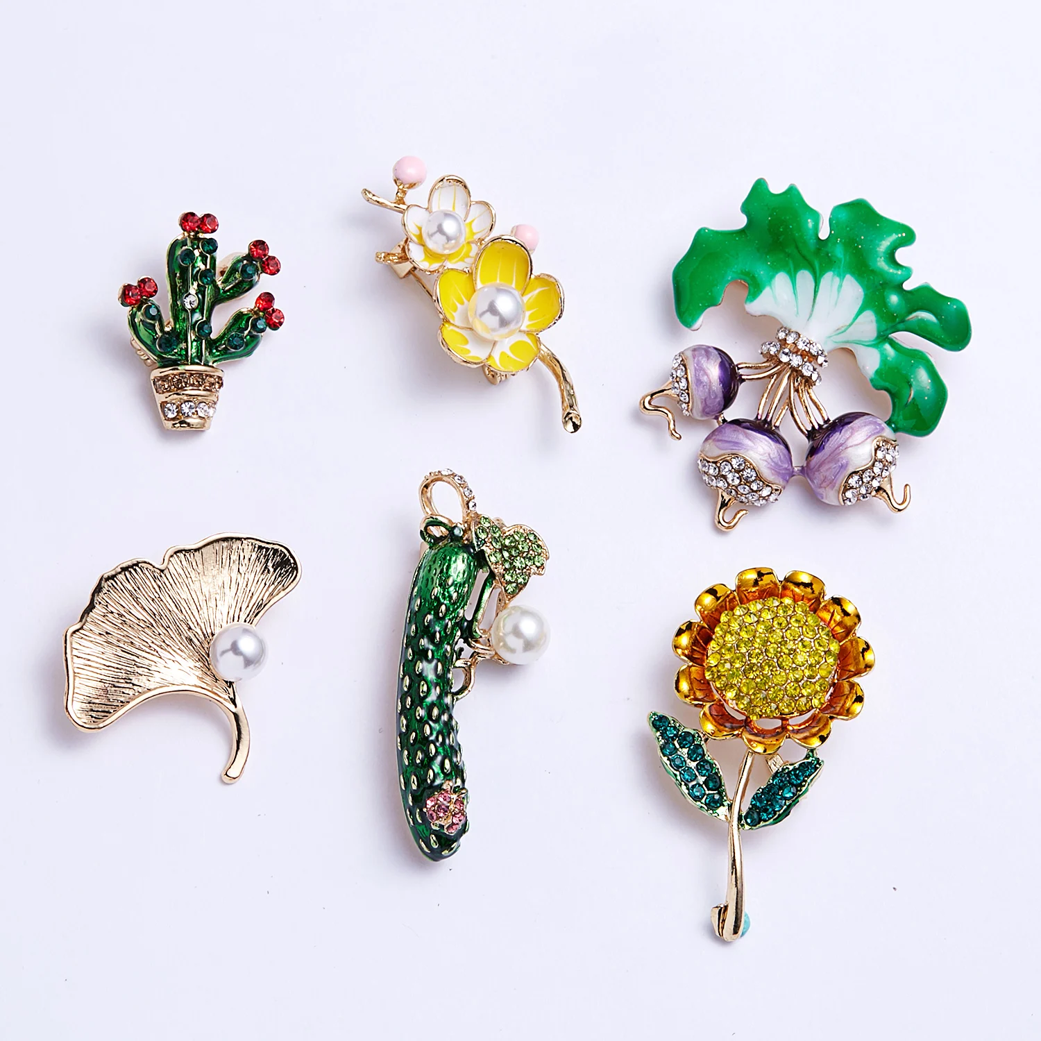Rinhoo Rhinestone Enamel Animal Brooches Tropical Fish shrimp Seahorse sunflower Brooches Accessories Style Wedding Good Gift
Rinhoo Rhinestone Enamel Animal Brooches Tropical Fish shrimp Seahorse sunflower Brooches Accessories Style Wedding Good Gift