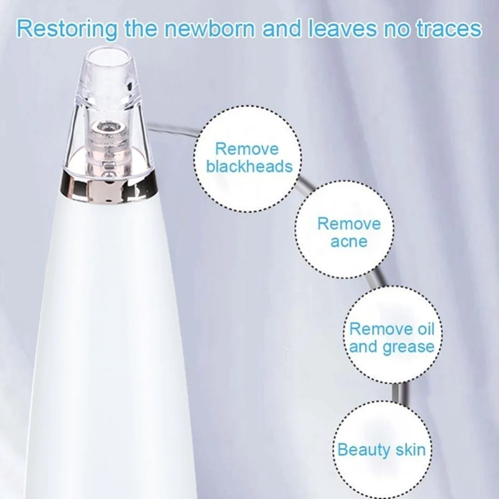 Hot Blackhead Remover Skin Face Care Tool Deep Vacuum Pore Acne Pimple Removal Suction Facial Diamond Beauty Tool Face Cleaner
Hot Blackhead Remover Skin Face Care Tool Deep Vacuum Pore Acne Pimple Removal Suction Facial Diamond Beauty Tool Face Cleaner