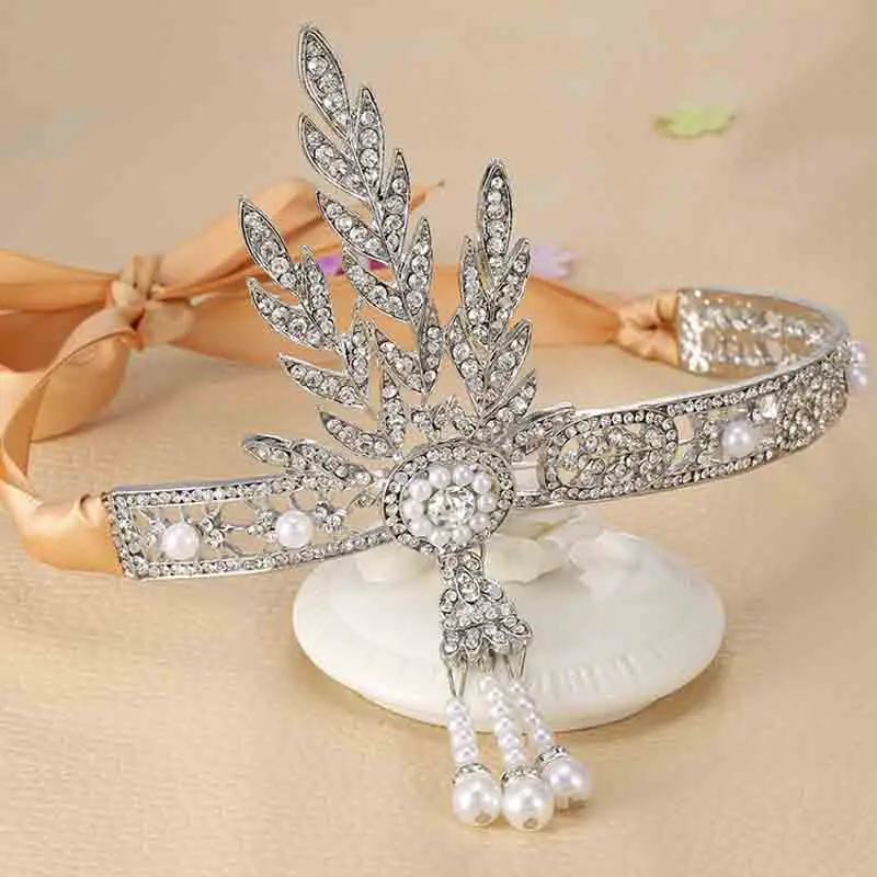 The Great Gatsby Bridal Hair Accessories Crystal Pearl Tassels Hair Headbands Hair Jewelry Wedding Brides Hairband Tiaras Crowns
The Great Gatsby Bridal Hair Accessories Crystal Pearl Tassels Hair Headbands Hair Jewelry Wedding Brides Hairband Tiaras Crowns