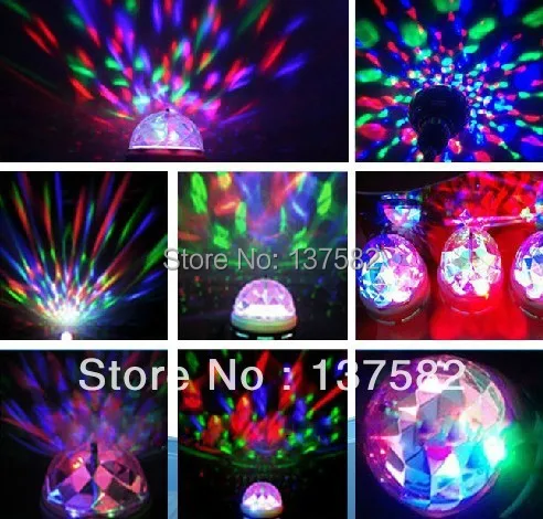 200pcs/lot DHL Free Shipping Full Color 3W E27/B22 RGB LED Crystal Magic Ball Light Auto Rotating party Bulb RGB Lamp Bar Lamp
200pcs/lot DHL Free Shipping Full Color 3W E27/B22 RGB LED Crystal Magic Ball Light Auto Rotating party Bulb RGB Lamp Bar Lamp