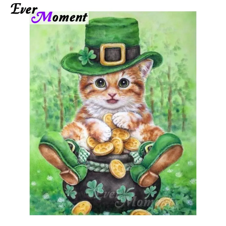 Ever Moment Diamond Painting Cat Animal Mosaic Diamond Embroidery 5D DIY Full Square Home Decorations Handmade Gift ASF1253
Ever Moment Diamond Painting Cat Animal Mosaic Diamond Embroidery 5D DIY Full Square Home Decorations Handmade Gift ASF1253