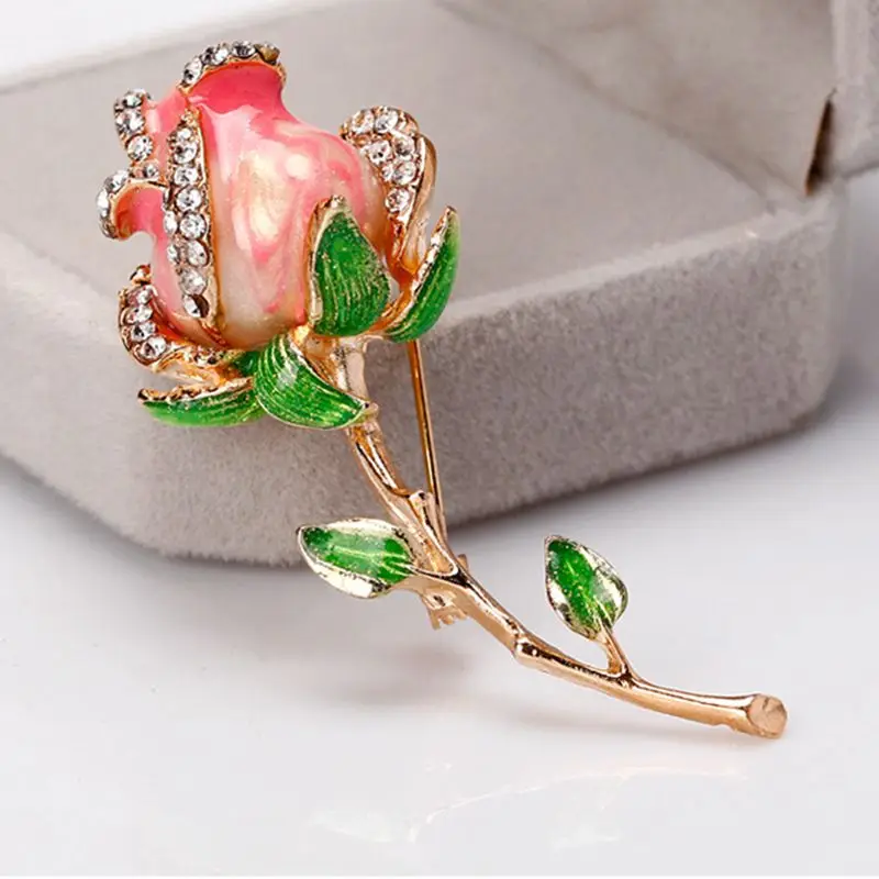 1 PCS Red Blue Rose Flower Brooch Garment Accessories Wedding Bridal Jewelry Crystal Brooches for Women
1 PCS Red Blue Rose Flower Brooch Garment Accessories Wedding Bridal Jewelry Crystal Brooches for Women