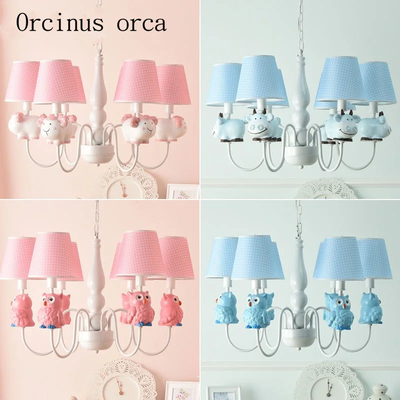 Creative cartoon animal pendant lamp Boy Girl Bedroom children room lamp simple personality lamb LED Chandelier free shipping
Creative cartoon animal pendant lamp Boy Girl Bedroom children room lamp simple personality lamb LED Chandelier free shipping