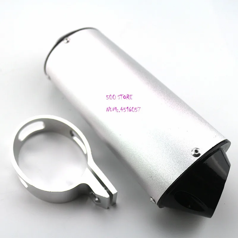 Universal 44MM Silvery white aluminum Motorcycle Exhaust Pipe With Muffler Moto Bike Escape For Honda Yamaha Kawasaki
Universal 44MM Silvery white aluminum Motorcycle Exhaust Pipe With Muffler Moto Bike Escape For Honda Yamaha Kawasaki